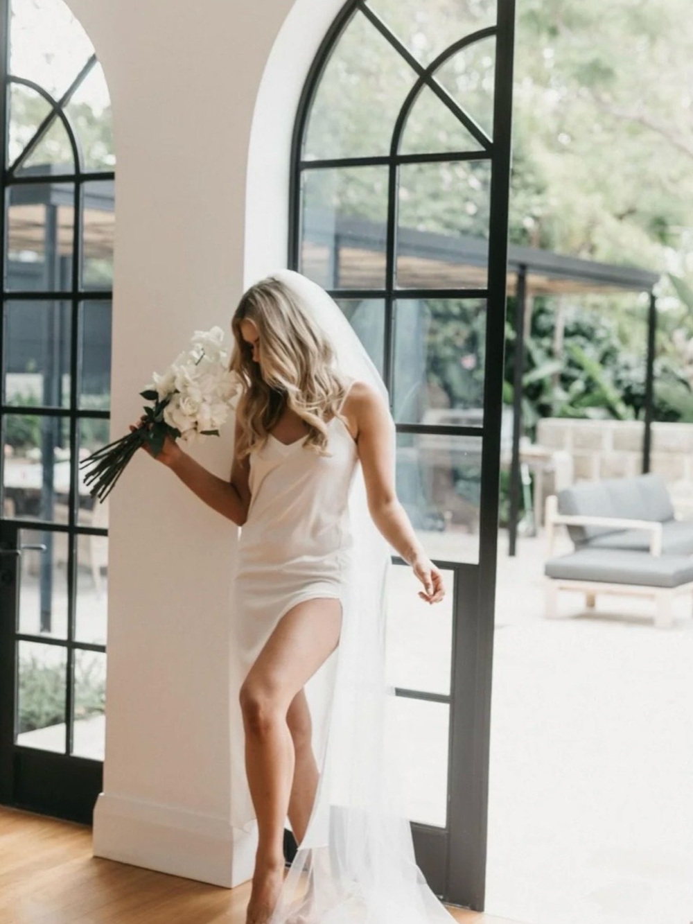 Le Rose Bridal Satin Slip
